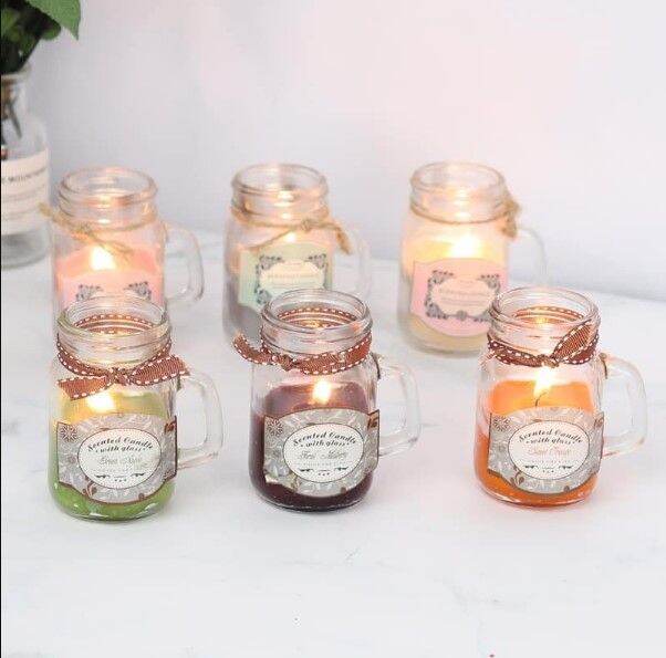 YMS Scented Candle In A Jar Aromatherapy Mosquito Repellent Candle