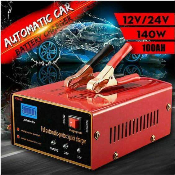[DELIVER IN 2 DAYS] Car Battery Charger 12v 24v Original Heavy Duty