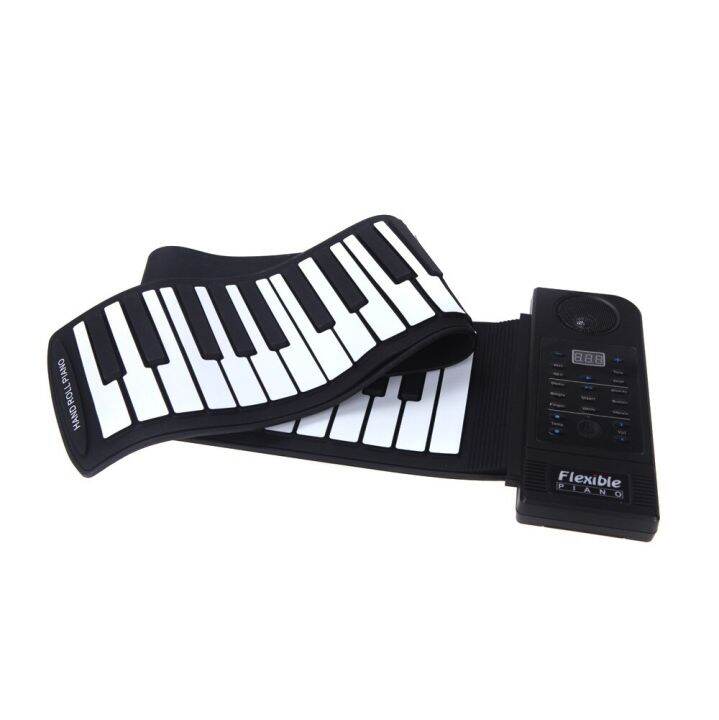 61 Key Electronic Piano Keyboard Silicon Flexible Foldable Piano