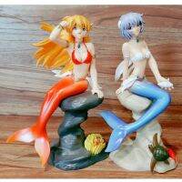 เรย์ &amp; อาสึกะ Mermaid Limited (SEGA) Evangelion มหาสงครามวันพิพากษา ฟิกเกอร์ (ของแท้ มือ 2)