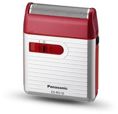 Panasonic เครื่องโกนหนวด รุ่น ES-RS10 Made in JAPAN (Red)