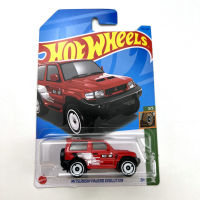 2023-175 Hot Wheels Cars MITSUBISHI PAJERO EVOLUTION 164 Metal Die-Cast Model Collection ของเล่นยานพาหนะ