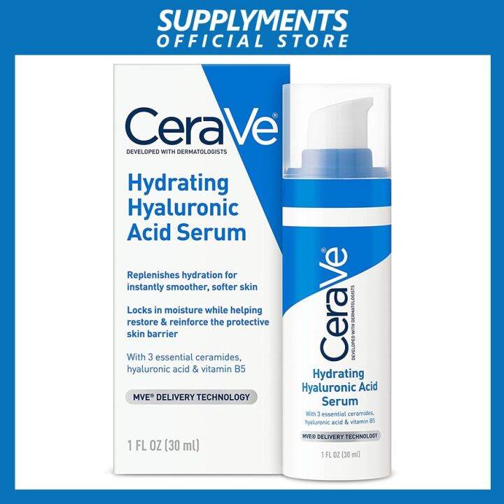 Cerave Hyaluronic Acid Serum 30mL (1oz) Lazada PH