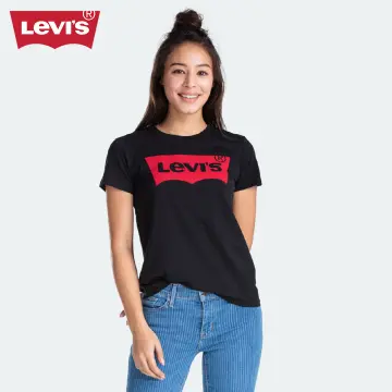 Buy Levis White Tshirt For Women Online | Lazada.Com.Ph