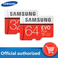 100 Original Samsung การ์ดหน่วยความจำ Micro SD Card 128GB 512G 256GB 32G 64GB microSD SDHC SDXC เกรด EVO + C10 4KHD UHS TF SD การ์ด