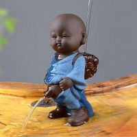 ☾●┋ Decoration Spray Peeing Children Can Raise Monk Table Ceremony Personality