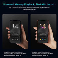 เครื่องเล่น MP3อัตโนมัติที่ชาร์จแบตเตอรี่โทรศัพท์บลูทูธ-เครื่องเล่นที่ใช้งานร่วมกันได้เครื่องชาร์จ USB สำหรับครอบครัวเพื่อนของขวัญเพื่อนบ้าน