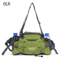 Outdoor Trekking Waist Bag with Bottle Holder Cycling Fanny Pack Multifuction Running Climbing Hiking Sport Hip