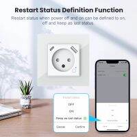 Shawader Tuya Wifi Smart Israel เบ้าติดผนังปลั๊กไฟ EU เต้าเสียบ USB Type-C PD 20W พอร์ตชาร์จสำหรับ Iphone Alexa Dot Google Home