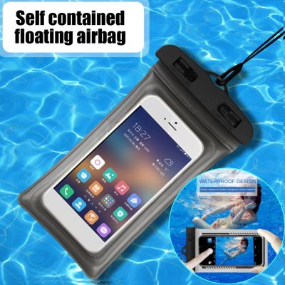 IP68 casing ponsel tahan air Universal tas renang tahan air dompet ponsel penutup PV untuk Xiaomi Iphone Samsung Huawei