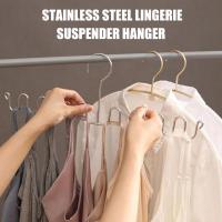 Stainless Steel Hanger Stainless Steel Wavy Style Clothes Hangers Wavy Clothes Hanger Wave Hanger For Tops Dress Bra Lingerie Clothes Hangers Pegs