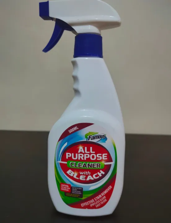 Famous All Purpose Cleaner with Bleach 500ml Lazada PH