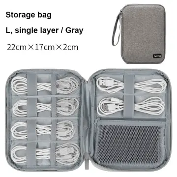 Travel Duffle Bag Organizer for Headphones Storage Bag Digital