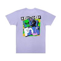 ราคาถูกSLUM LTD - RIPNDIP Sid Tee LavenderS-5XL