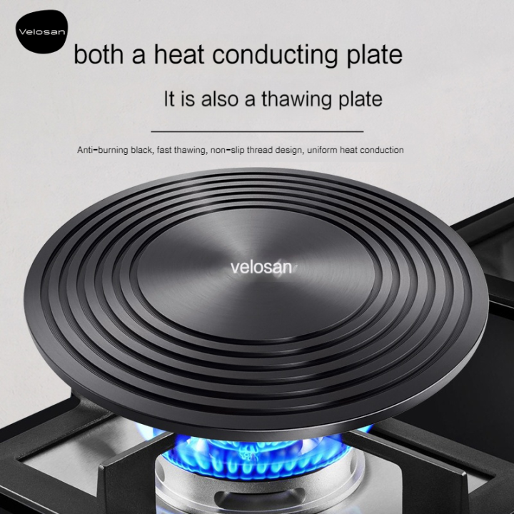 Velosan Heat Diffuser Plate 24cm Thawing Plate Aluminium Heat