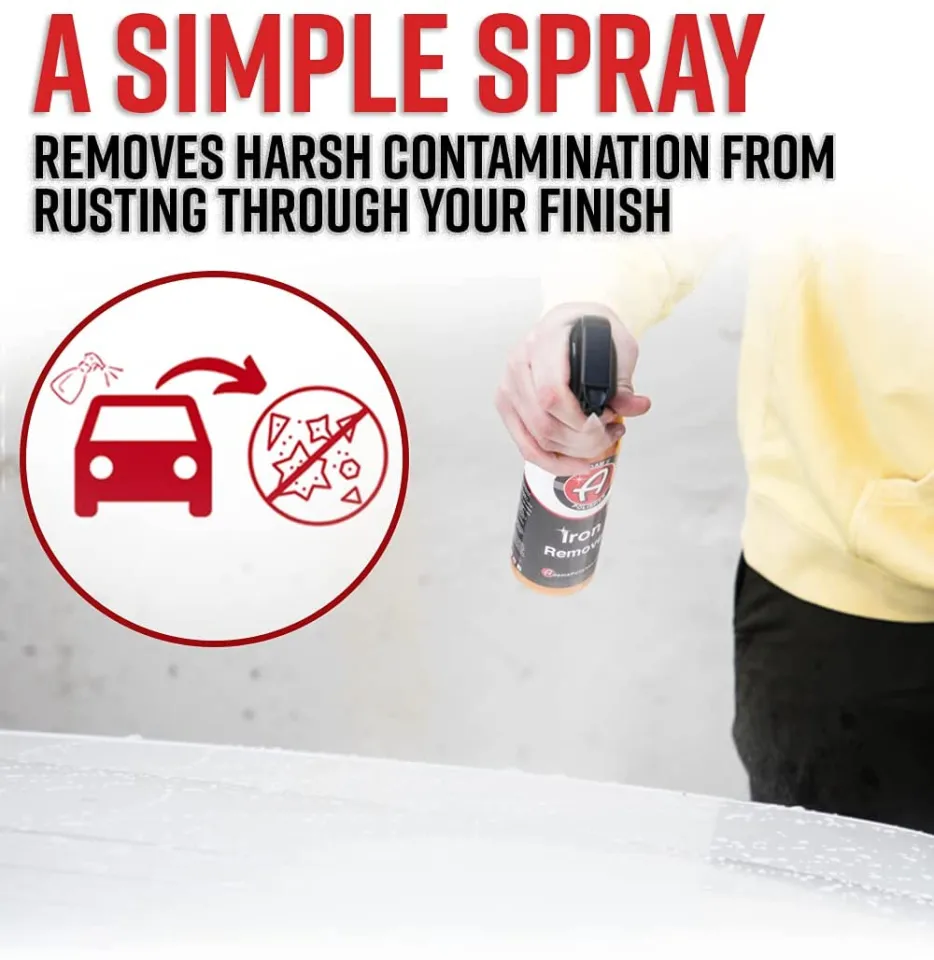 Adam's Polishes Adam's Iron Remover (16oz) - Iron Out Fallout Rust Remover  Spray for Car Detailing