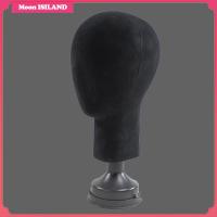 Moon ISILAND DIY หัวหุ่นโฟม Unisex สำหรับวิกผมทำหมวก Toupee ชั้นวาง