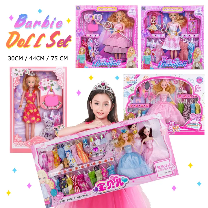 very very big barbie set