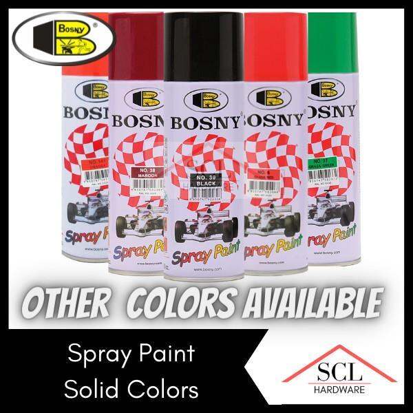 【Magrekomenda】 BOSNY Spray Paint Colors (AUTHENTIC NEW) Lazada PH