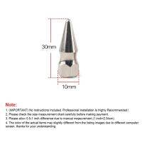 M6X1.0 Jdm ฝาปิดปะเก็นแหลมโครเมี่ยมสลักเกลียวห้องเครื่องยนต์แต่งเครื่องซักผ้าเครื่องยนต์ชุดสำหรับฮอนด้าสำหรับ H23A1เครื่องยนต์ของ Civic