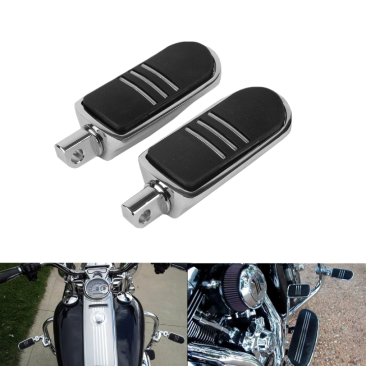 Pegstreamliner Foot pegs Footrest Fit For Harley Touring Softail Dyna
