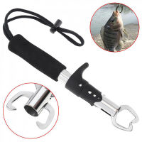 hang qiao shop  Fishing Grapple Portable Stainless Steel Fishing Gripper Fish Lip Grip Grab Carp Fishing Lip Grip Fishing Tools