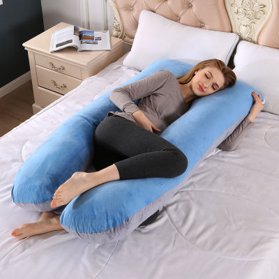 U Shape Sleeping Support Pillow For Pregnant Women Body Cotton Side Sleepers Bedding Pillows 30 Style