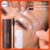 DANCH ใหม่ แปรงเขียนคิ้ว กันน้ำ Eyebrow Stamp Shaping Makeup Set Brow Stamp Shaping Kit One Step