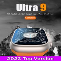 ZZOOI 2023 Smart Watch Ultra 9 450mAh Bluetooth Call Microwear Series 9 Compass 2.2" IP68 49mm NFC GPS Track Men Sports Smartwatch