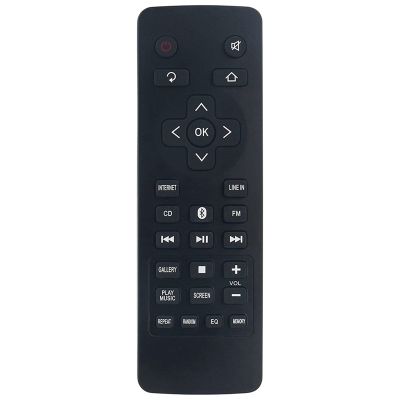 1 Piece Remote Control RTS7110B RTS7630B Replaced ABS Black for RCA Home Theater Soundbar RTS739BWS RTS7010B RTS7110B-2 RTS7010B-E1