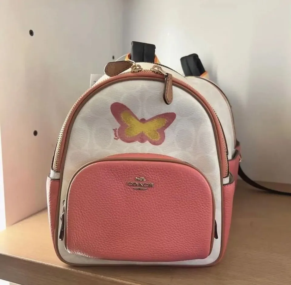 Coach best sale butterfly backpack