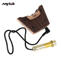 ANYTEK กีตาร์โปร่งปิ๊กอัพสองโหมด,เครื่องมืออุปกรณ์เสริมดนตรีมีรูรับสัญญาณแบบเรโซแนนซ์ภายนอก