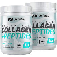 Perfotek Hydrolyzed Collagen Protein Powder, Collagen Peptides Types I and III Non-GMO Grass-Fed Gluten-Free