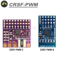 หลอดไฟ Nuovo ต้นแบบ Matek CRSF A PWM Convertitore CRSF-PWM-6 / CRSF-PWM-C ต่อ TBS Crossfire Nano RX SE RC สำหรับแข่ง FPV Drones Parti Fai Da Te