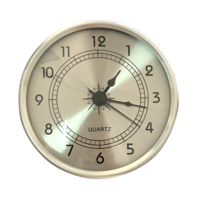 นาฬิกาตั้งโต๊ะศิลปะวินเทจ90มม-ใหม่พร้อมนาฬิกาส่องสว่างนาฬิกาตั้งโต๊ะฝังนาฬิกาติดผนังสไตล์โบราณเปรียบเทียบสีทองหน้าปัดสีเงิน