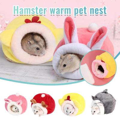 Hamster Cotton House Soft Smooth Comfortable Warm Pet Nest Bed House Hamster X6U1