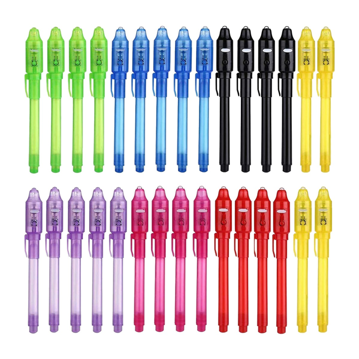 30-pcs-invisible-ink-pens-magic-pen-disappearing-ink-pen-with-uv-light-party-bag-fillers-for-kids