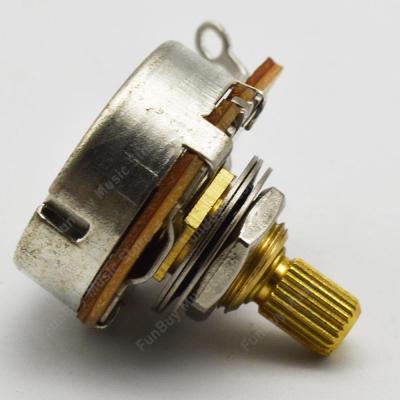 ‘【；】 16Pcs Brass Short Long Split Shaft Potentiometers Pots 250K 500K Option For Electric Guitar Bass Tone Volume Parts