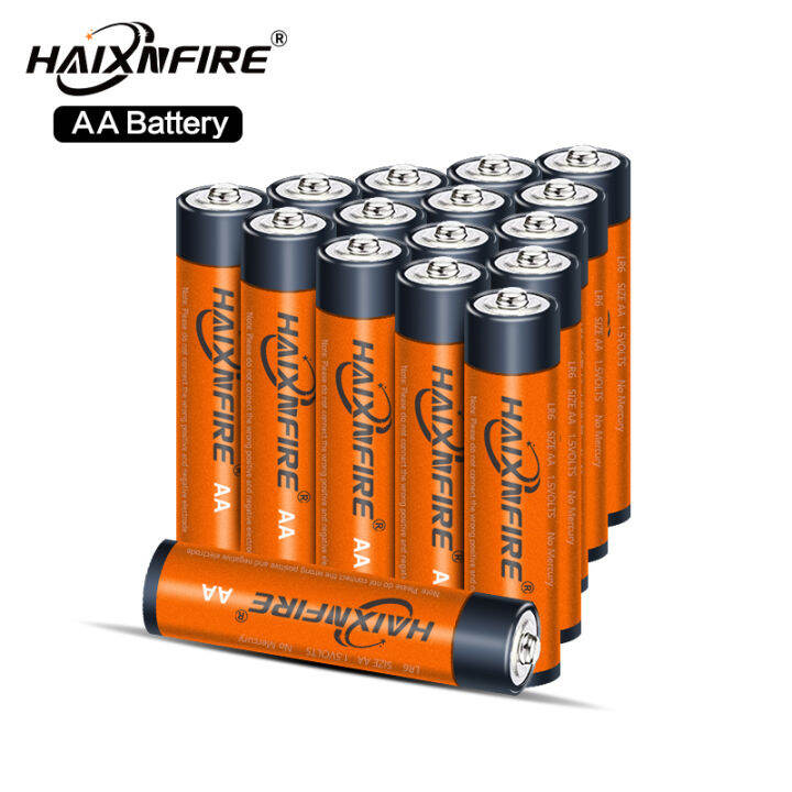 Haixnfire original alkaline AA battery 1.5V 2400mAh 360 minutes high