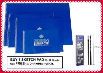 Corona Sketch Pad 12x18 24's Spiral (305x457mm)