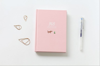 Simple and fresh Stationery Notebook 365 Planner Kawaii Weekly Monthly Daily Diary Planner Notebooks or Journals School Supplies