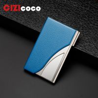 Fashion Mens Stainless Steel Credit Card Holder Id Business Card Case Wallet For Women 6 Slots Card Holders