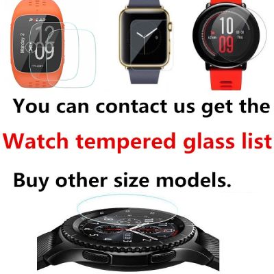 VSKEY 100PCS Tempered Glass for Samsung Galaxy Watch 3 41mm &amp; 45mm R850 R840 Screen Protector Smart Wrist Watch Protective Film