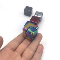 Fidget Toys Colorful Square Decompression Cube Gyro Colorful Whirlwind Dice Fingertip Gyro Toy Anello Anti Stress Fidgets