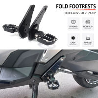 NEW For Honda X ADV XADV X-adv 750 XADV750 2021-UP Motorcycle Accessories Rear Pedal Folding Foot Pegs Stand Footrests Passenger