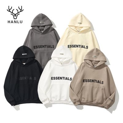 ✿∏ HANLU เสื้อกันหนาวผู้ชาย เสื้อผ้าผช Sweatshirt ฤดูใบไม้ร่วงใหม่ Hoodie สบาย ๆ หลวมเกาหลีพิมพ์ ins