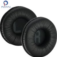 [Feida Digital Store] POYATU แผ่นรองหูฟัง ForT450BT หูฟังแผ่นรองหูฟัง ForT450หูฟัง Earpads Cusions อะไหล่ซ่อมสีดำ1คู่