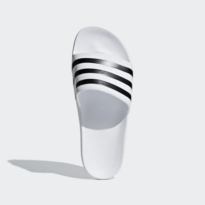 รองเท้าแตะ-adidas-adilette-aqua-สีขาวแถบดำ