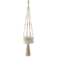 Hangings Plant Shelf Macrame Plant Hanger Macrame Wall Hangings Shelf Bohemian Woven Tapestry Pendant Macrame Shelf For Frui