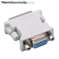 Brand New DVI 24 5 Male to HD 15 Pin VGA Female Video Card Monitor LCD Converter Adapter Wholesale